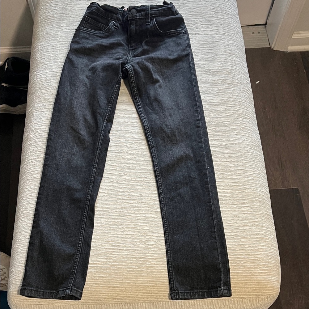 Levi's kids Dark Gray Skinny Jeans